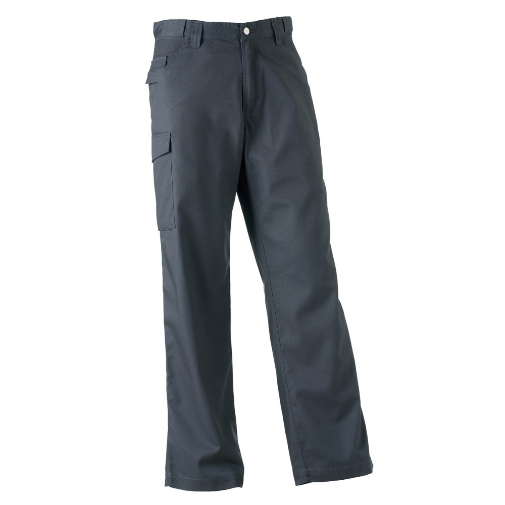 Russell Workwear Mens Polycotton Twill Trouser / Pants (Regular) (BC1044) - Picture 7 of 13