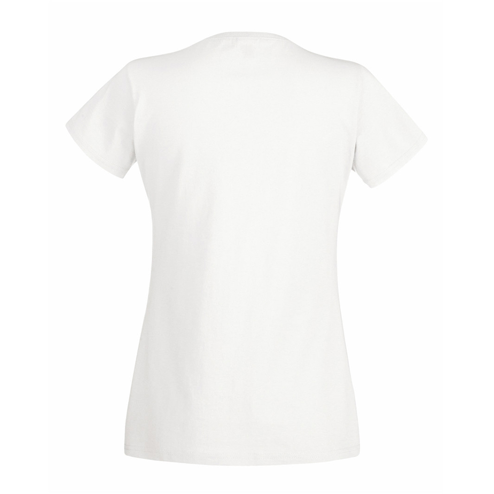 Fruit Of The Loom Ladies Lady-Fit V-Neck Short Sleeve T-Shirt BC1361 - Picture 10 of 11