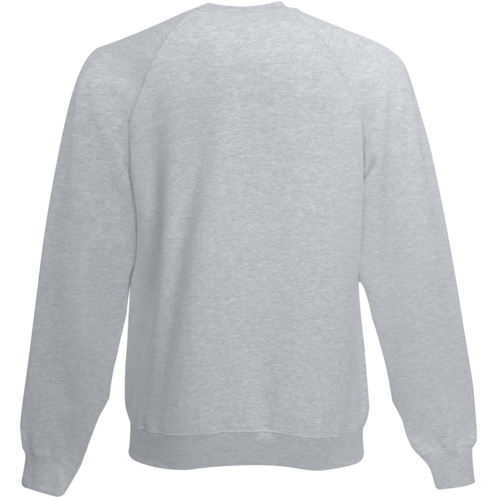 Fruit Of The Loom Childrens Big Boys Raglan Sleeve Sweatshirt (BC1365) - Picture 13 of 25