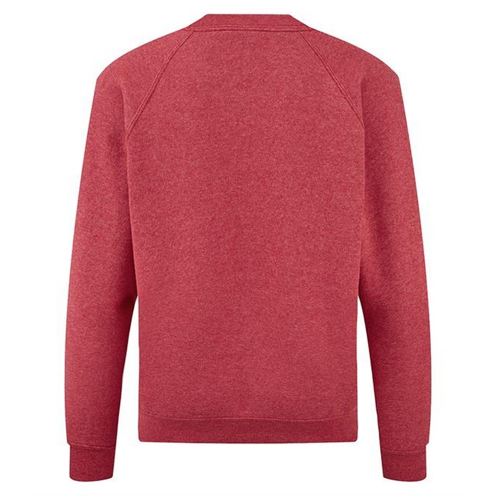 Fruit Of The Loom Childrens Unisex Raglan Sleeve Sweatshirt BC1365 - Picture 13 of 26