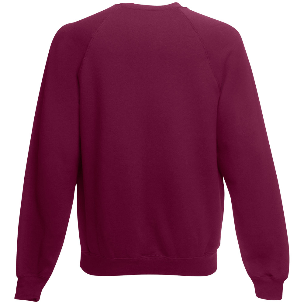 Fruit Of The Loom Childrens Unisex Raglan Sleeve Sweatshirt BC1365 - Picture 8 of 26
