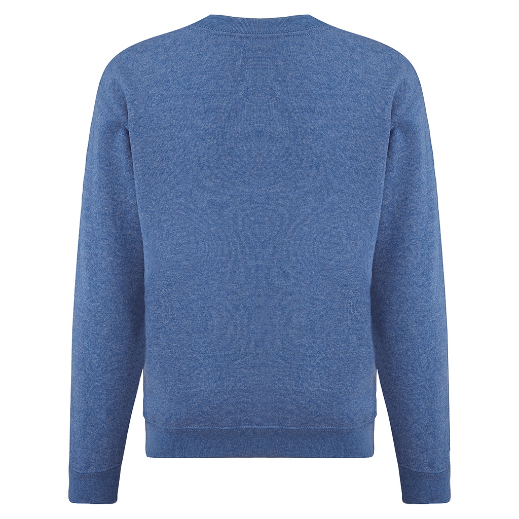 Fruit Of The Loom Childrens Big Boys Set in Sleeve Sweatshirt (BC1366) - Picture 12 of 24