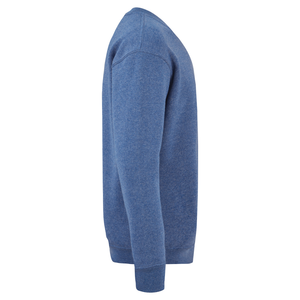 Fruit Of The Loom Childrens Big Boys Set in Sleeve Sweatshirt (BC1366) - Picture 13 of 24