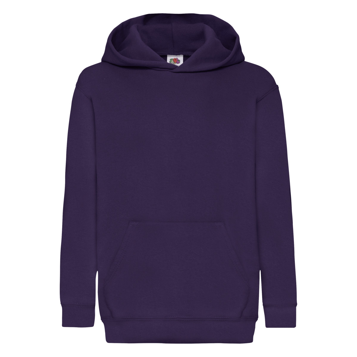 Fruit Of The Loom Childrens Hooded Sweatshirt / Hoodie (BC1367) - Picture 22 of 35