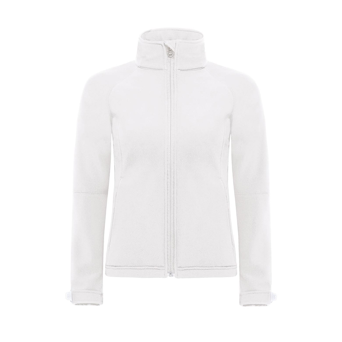 B&C Womens Hooded Premium Softshell Jacket Waterproof Winter BC2004 - Picture 8 of 9