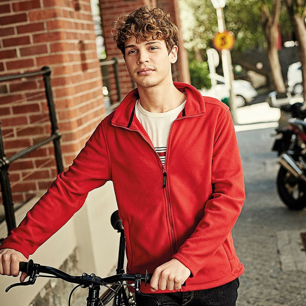 Regatta Mens Plain Micro Fleece Full Zip Jacket (Layer Lite) (BC2042) - Picture 9 of 20