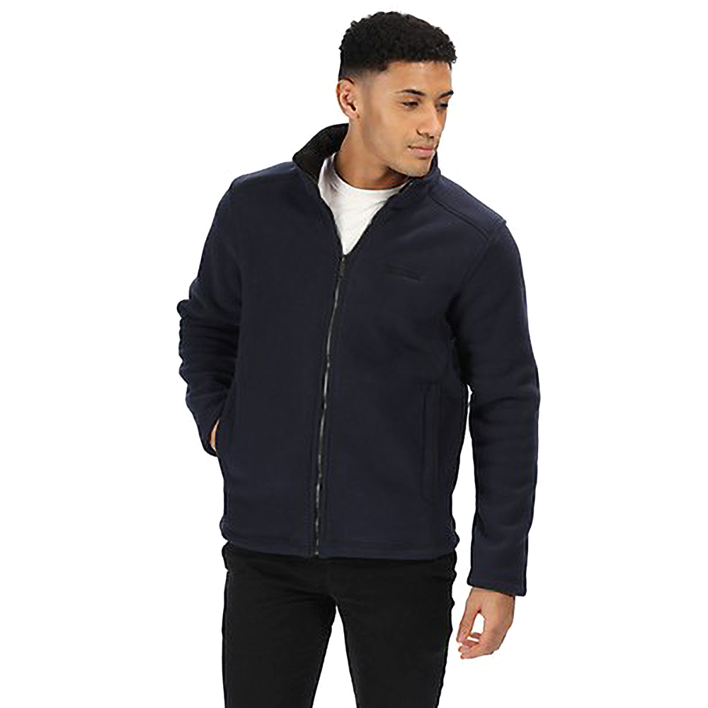 Regatta Mens Plain Micro Fleece Full Zip Jacket (Layer Lite) (BC2042) - Picture 11 of 20