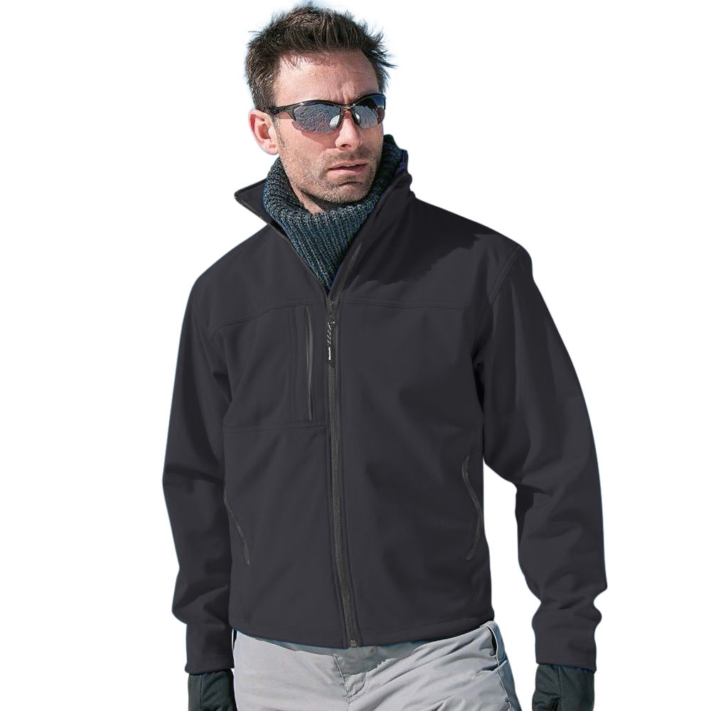 Result Herren Softshell-Jacke / Multifunktionsjacke, 3-lagig, (BC2046) - Bild 22 von 24