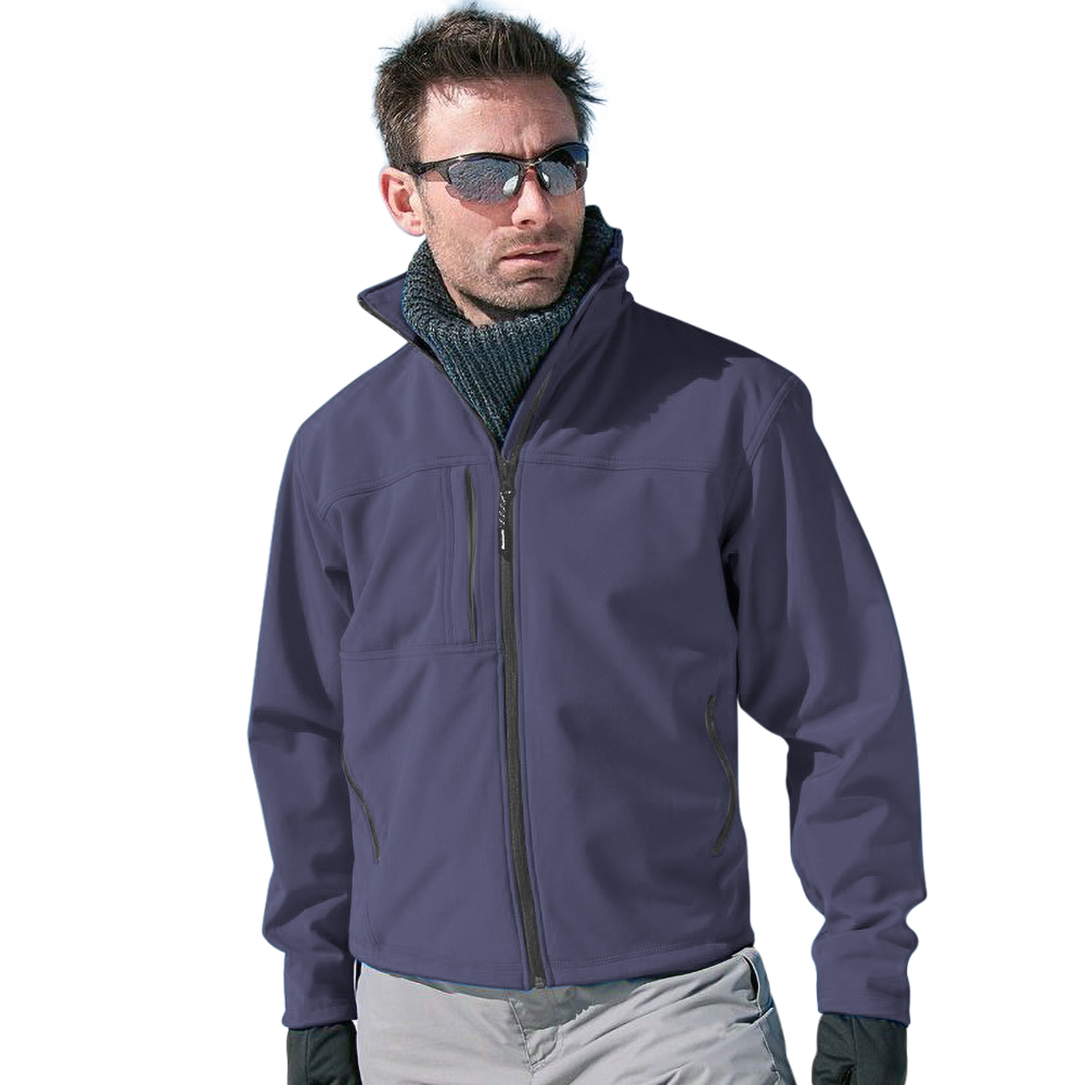 Result Herren Softshell-Jacke / Multifunktionsjacke, 3-lagig, (BC2046) - Bild 13 von 24