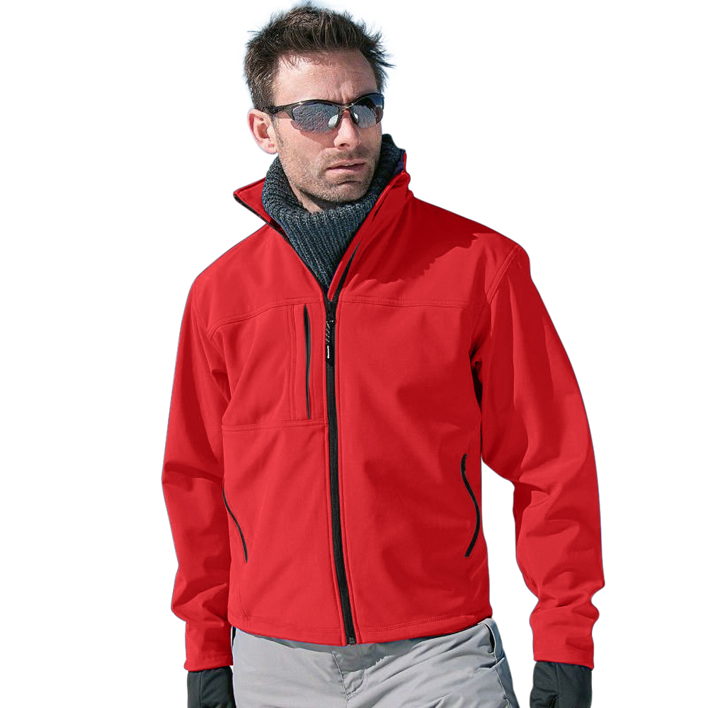 Result Herren Softshell-Jacke / Multifunktionsjacke, 3-lagig, (BC2046) - Bild 19 von 24