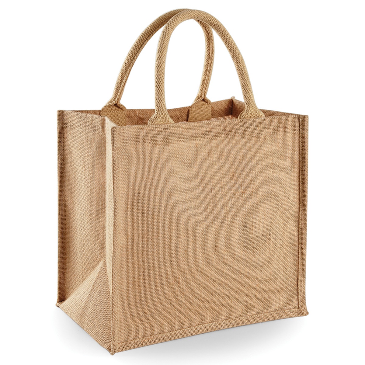 Westford Mill Jute Mini Tote Shoppingväska (14 Liter)