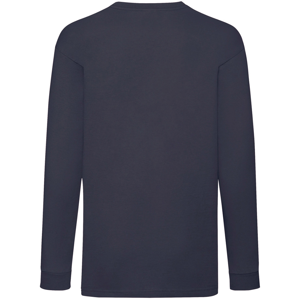 Fruit Of The Loom Childrens/Kids Valuweight Long Sleeve T-Shirt (BC324) - Picture 6 of 15