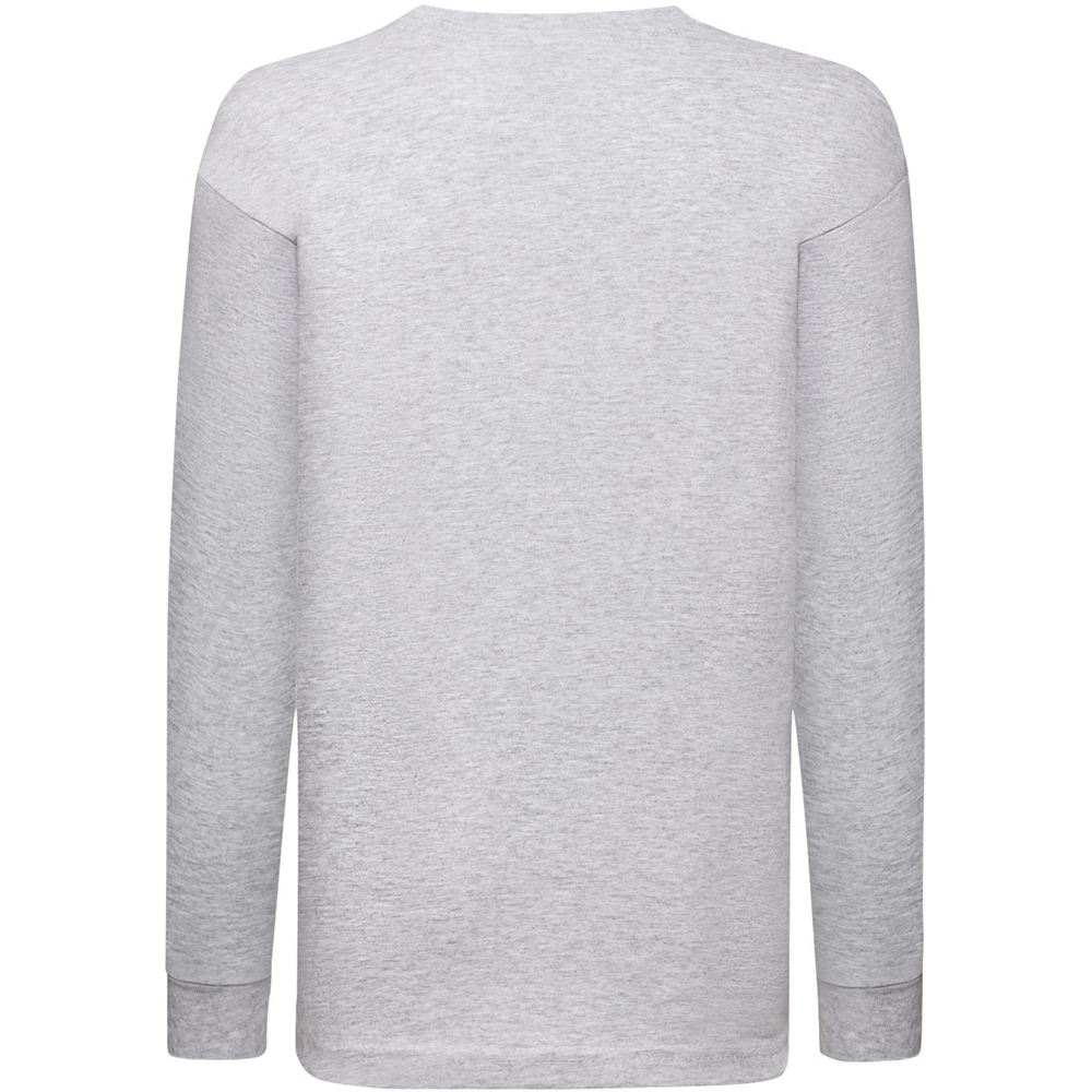 Fruit Of The Loom Childrens/Kids Valuweight Long Sleeve T-Shirt (BC324) - Picture 9 of 15