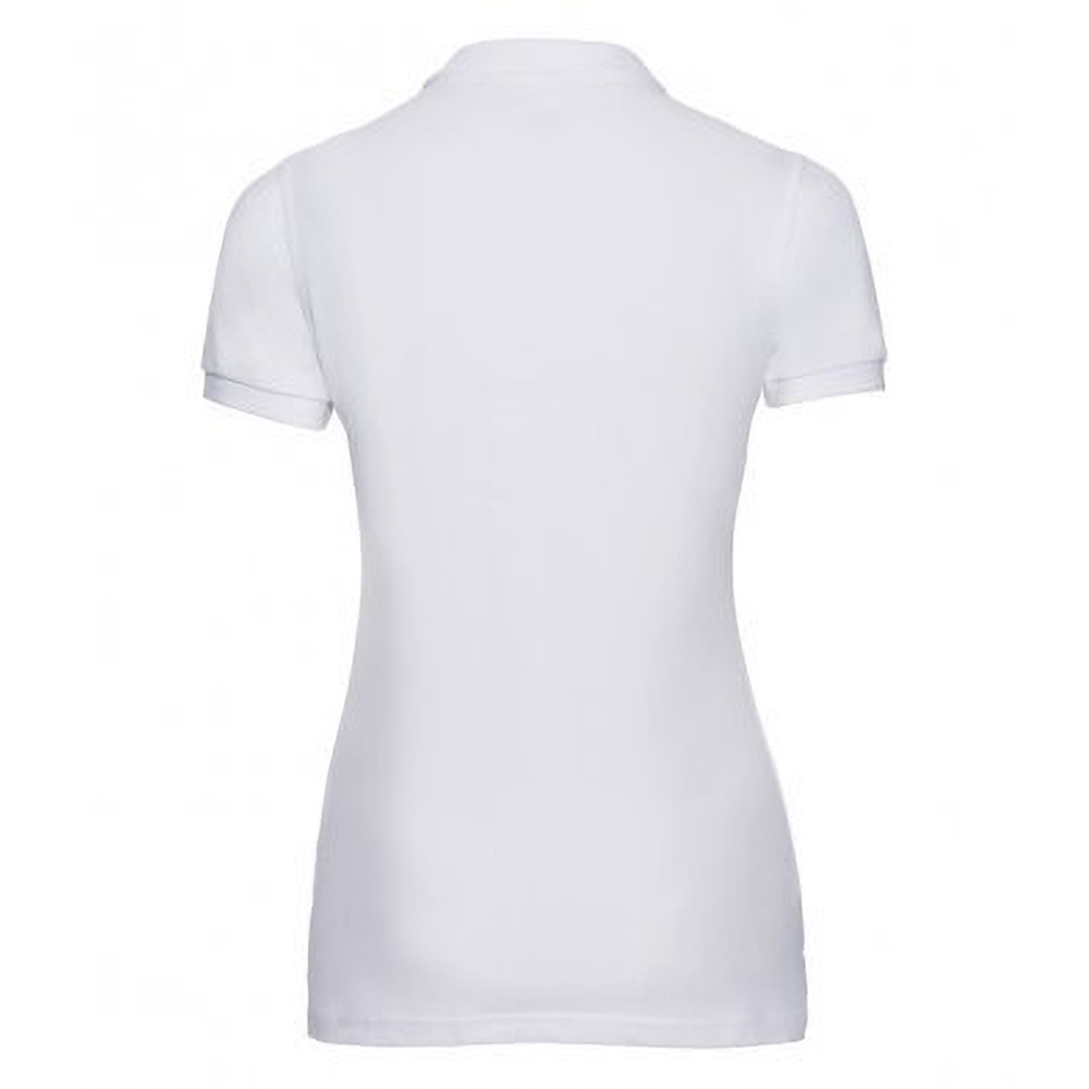 Russell Womens/Ladies Stretch Short Sleeve Polo Shirt 10 Colours BC3256 - Picture 18 of 20