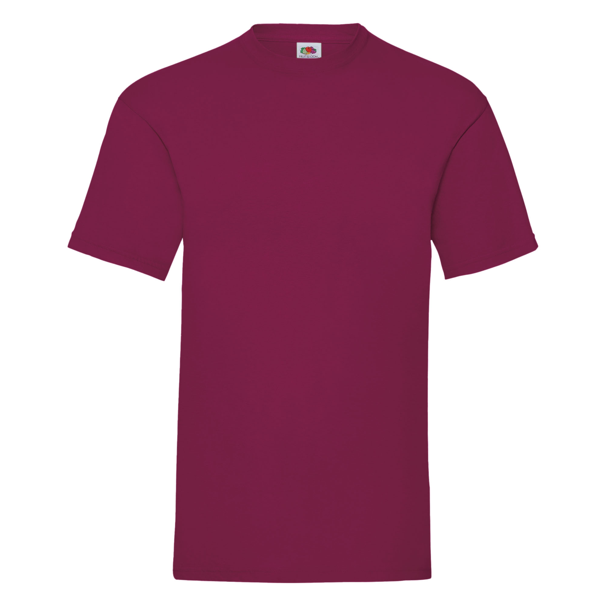 Fruit Of The Loom Mens Valueweight Plain Casual Short Sleeve (BC330) - Picture 3 of 18