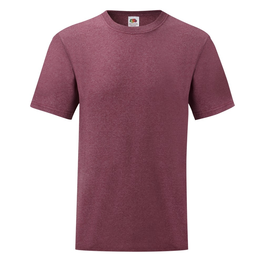 Fruit Of The Loom Mens Valueweight Plain Casual Short Sleeve (BC330) - Picture 7 of 18
