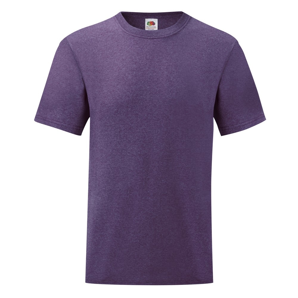 Fruit Of The Loom Mens Valueweight Plain Casual Short Sleeve (BC330) - Picture 9 of 18