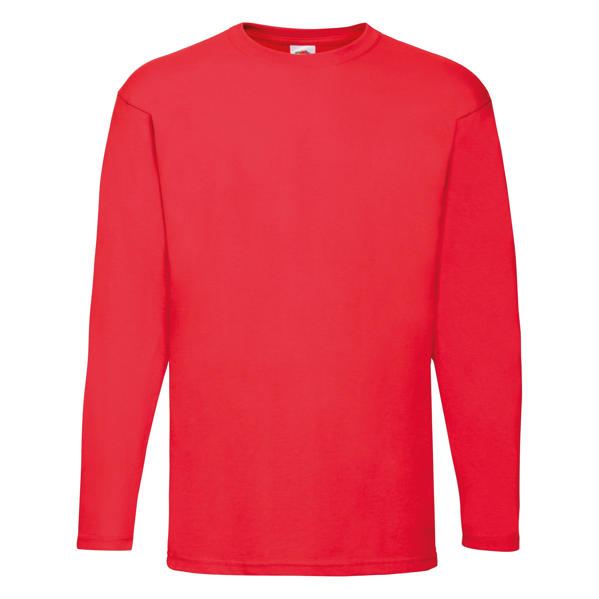 Fruit Of The Loom Mens Valueweight Crew Neck Long Sleeve T-Shirt (BC331) - Picture 12 of 20