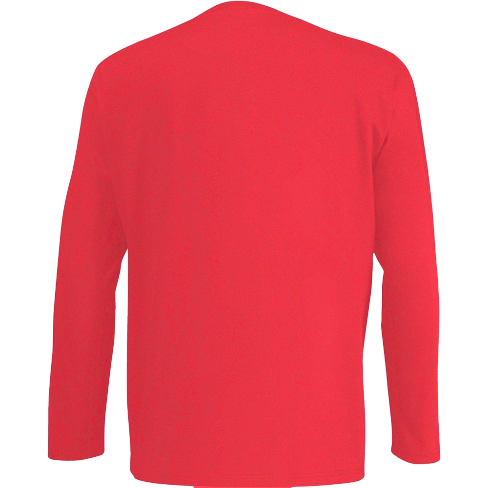Fruit Of The Loom Mens Valueweight Crew Neck Long Sleeve T-Shirt (BC331) - Picture 14 of 20