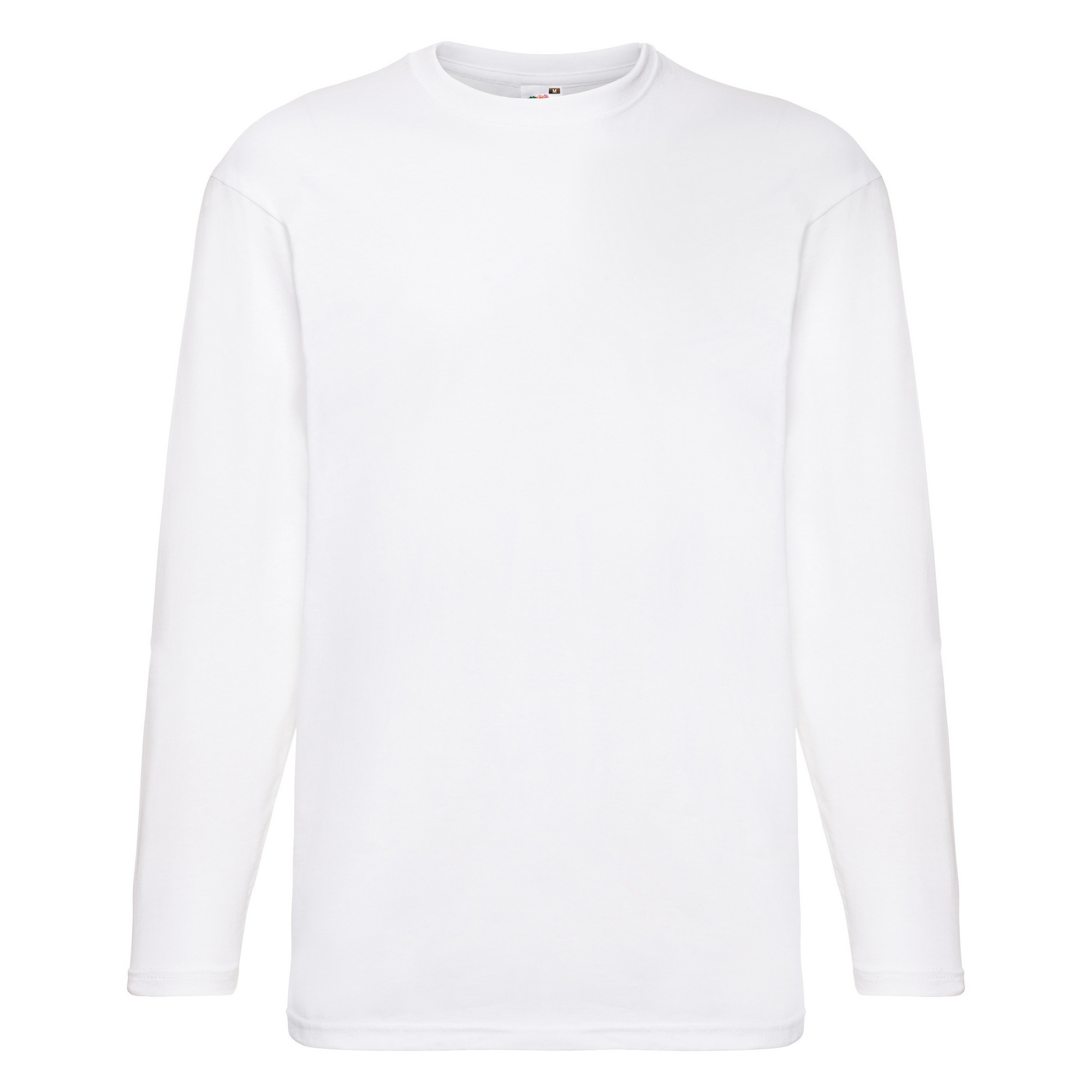 Fruit Of The Loom Mens Valueweight Crew Neck Long Sleeve T-Shirt (BC331) - Picture 18 of 20