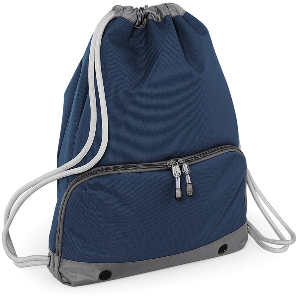 Bagbase Athleisure Water Resistant Drawstring Sports Gymsac Bag BC3402 - Picture 4 of 7