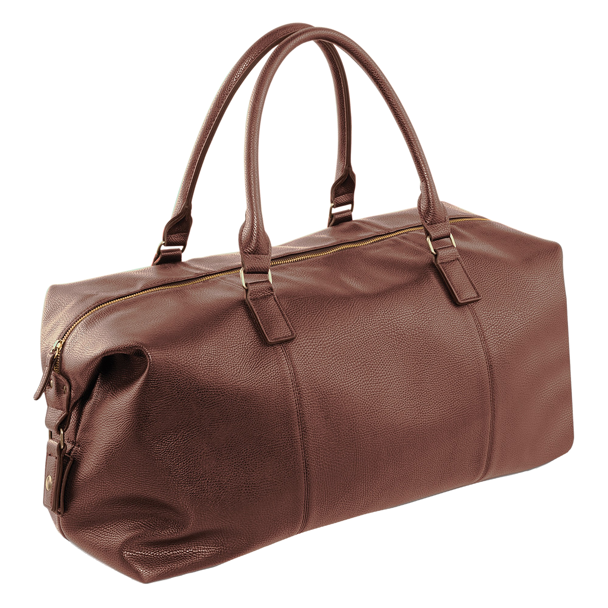 Quadra NuHude Faux Leather Weekender Holdall Bag BC3496 - Picture 3 of 5