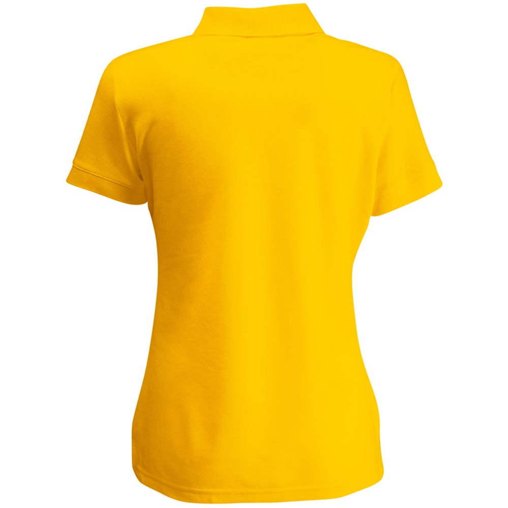 Fruit Of The Loom Womens Lady-Fit 65/35 Short Sleeve Polo Shirt BC384 - Picture 33 of 36