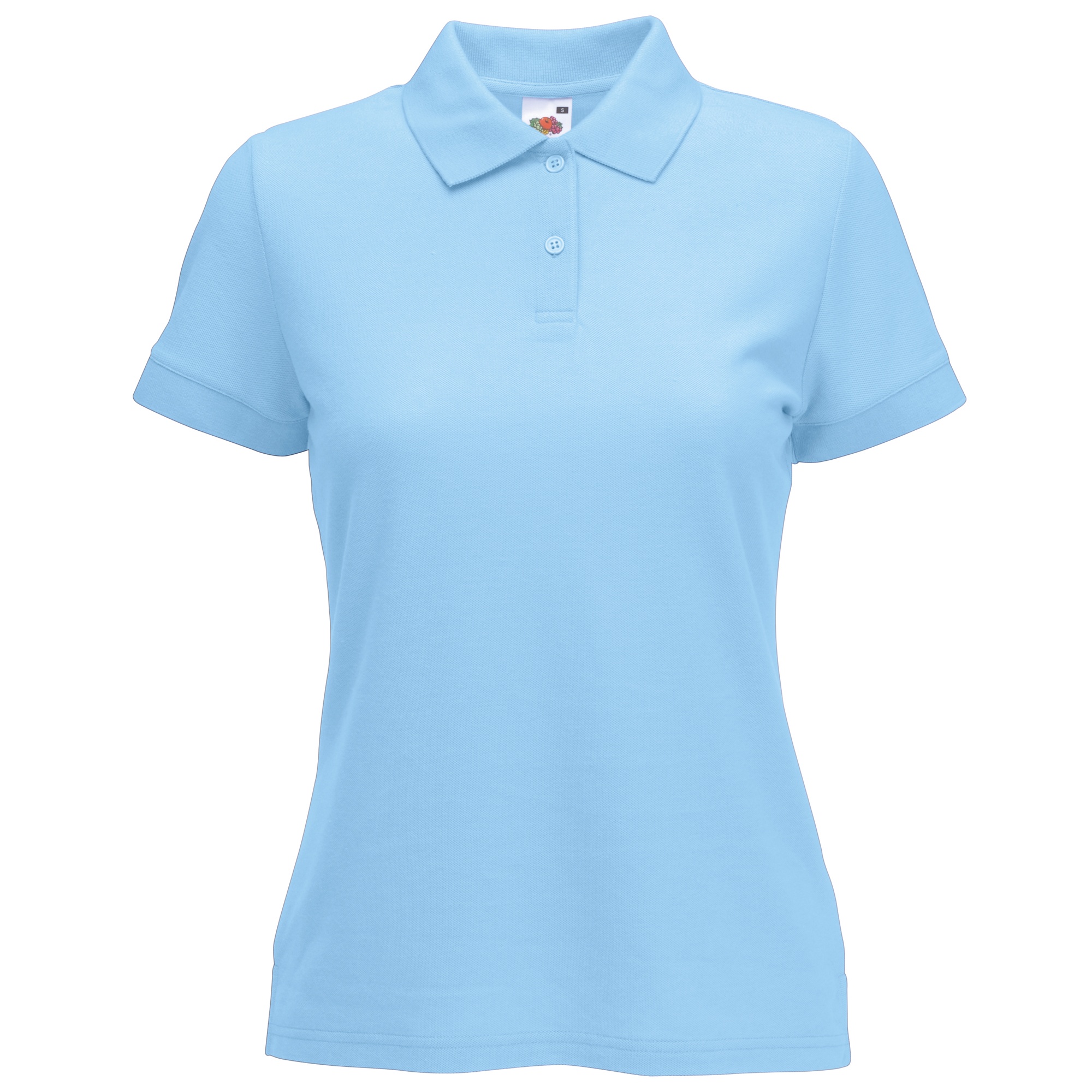 Fruit Of The Loom Womens Lady-Fit 65/35 Short Sleeve Polo Shirt BC384 - Picture 30 of 36
