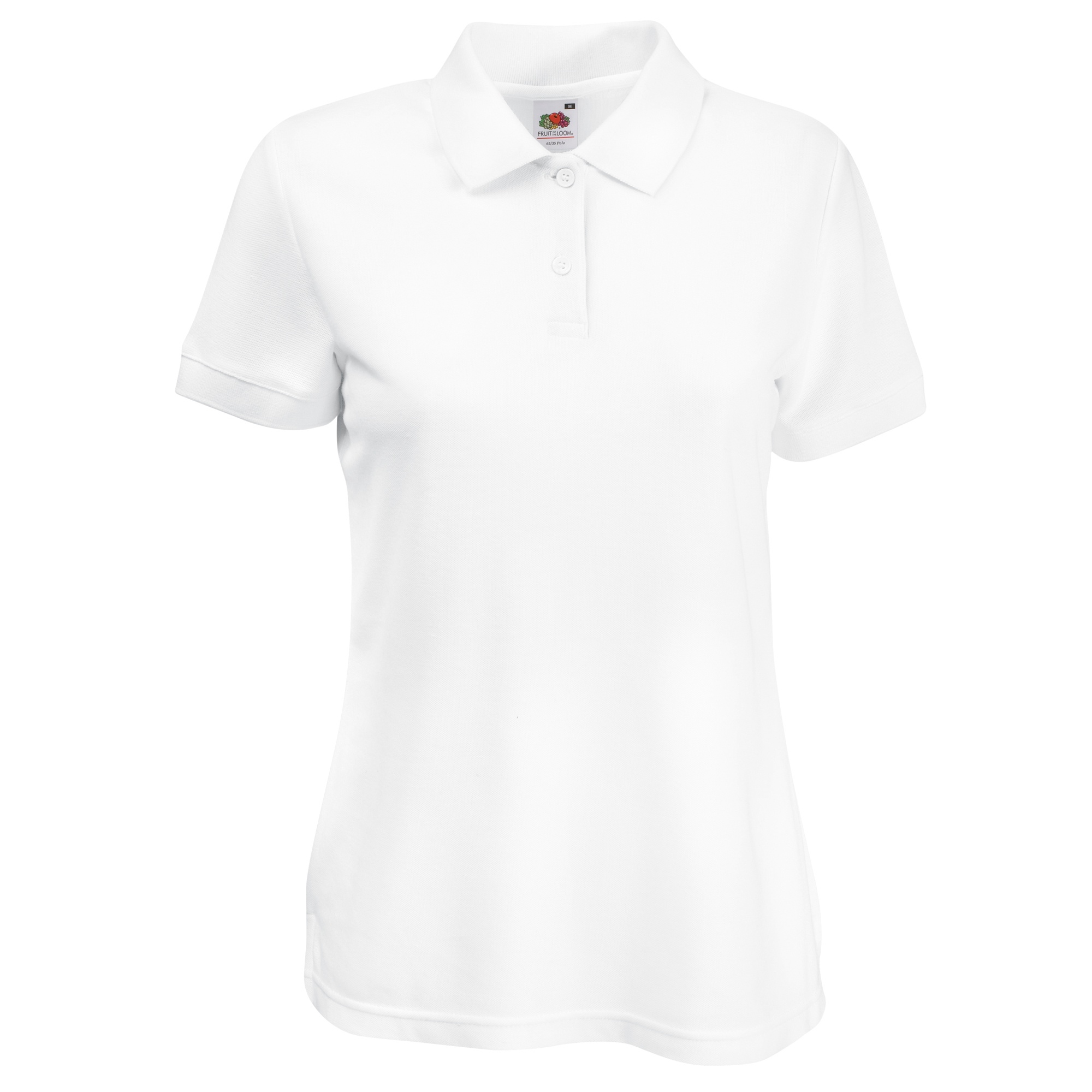 Fruit Of The Loom Womens Lady-Fit 65/35 Short Sleeve Polo Shirt BC384 - Picture 34 of 36