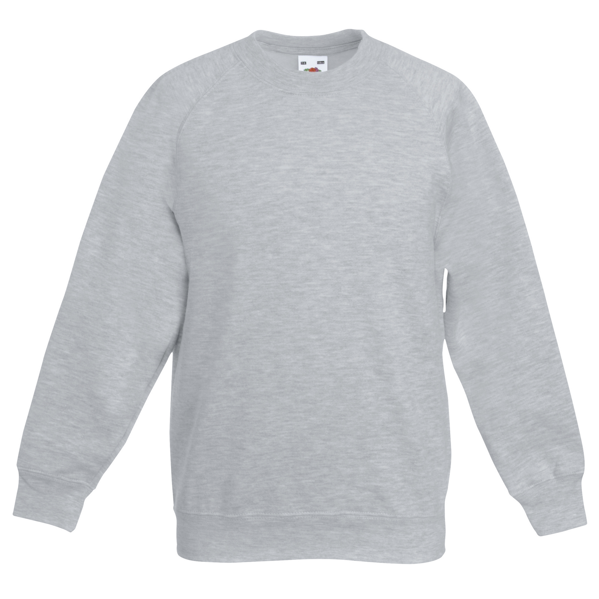 Fruit Of The Loom Childrens Unisex Raglan Sleeve Sweatshirt (Pack of 2) BC4368 - Picture 9 of 17