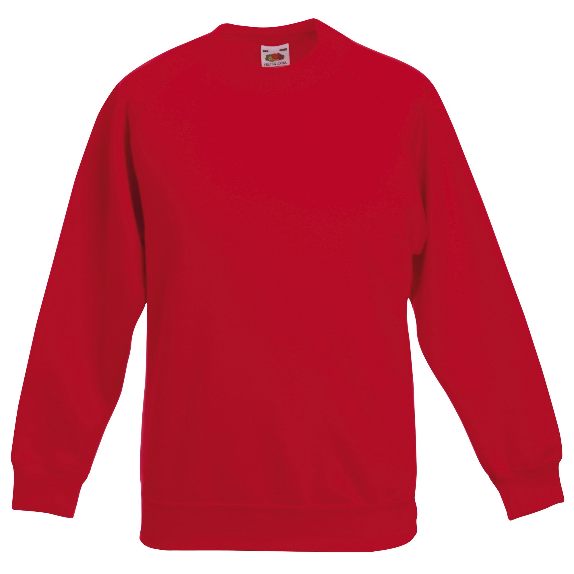 Fruit Of The Loom Childrens Unisex Raglan Sleeve Sweatshirt (Pack of 2) BC4368 - Picture 14 of 17
