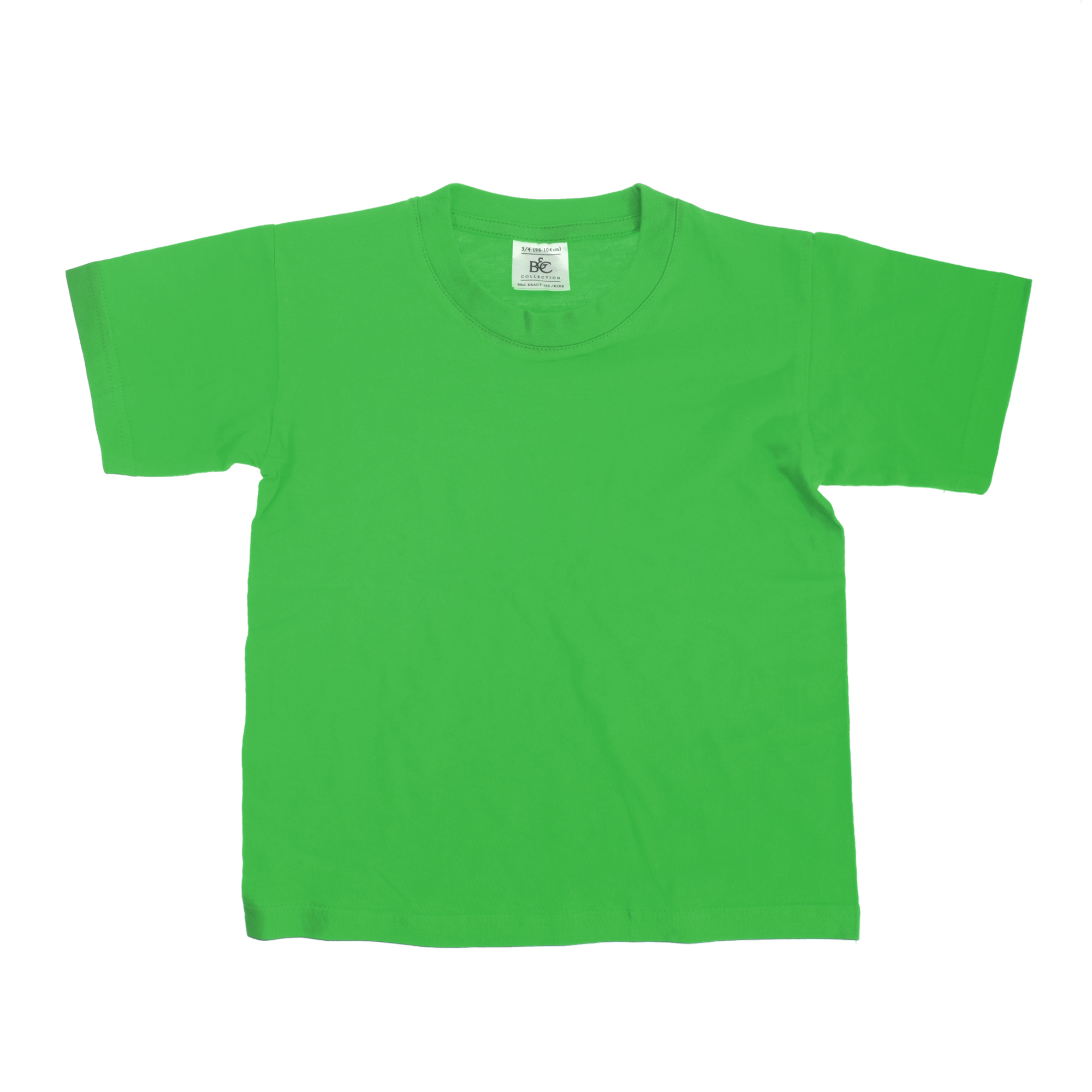 B&C Big Boys Kids/Childrens Exact 150 Short Sleeved T-Shirt (Pack of 2) (BC4383) - Picture 5 of 5