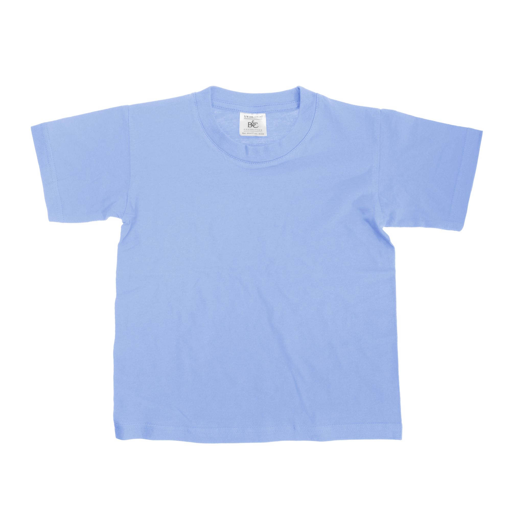 B&C Big Boys Kids/Childrens Exact 150 Short Sleeved T-Shirt (Pack of 2) (BC4383) - Picture 4 of 5