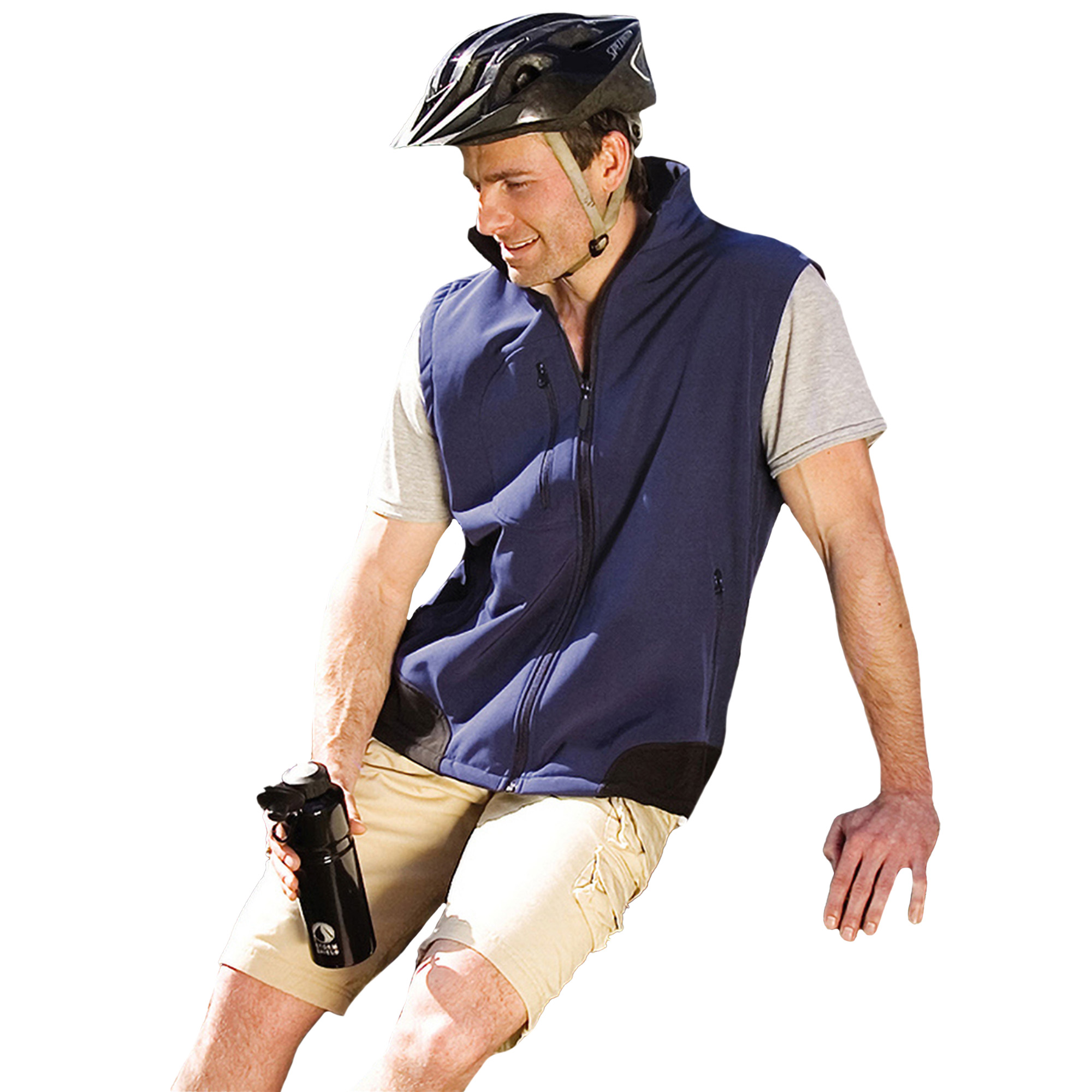 Result Mens Softshell Bodywarmer Breathable Weatherproof Vest Jacket (BC859) - Picture 7 of 7