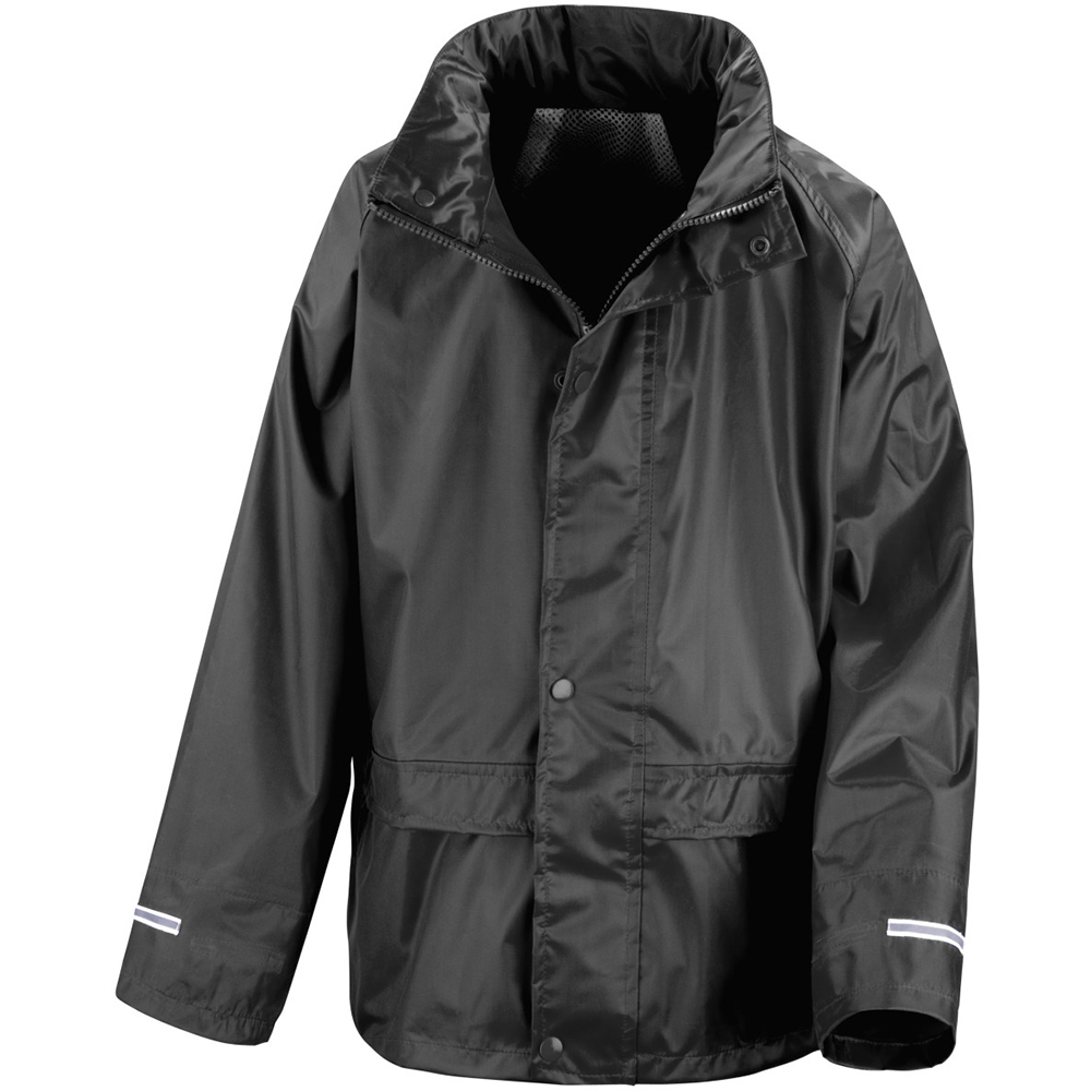 Result Core Childrens/Kids Junior Rain Suit Jacket And Pants Set (BC915) - Picture 7 of 14