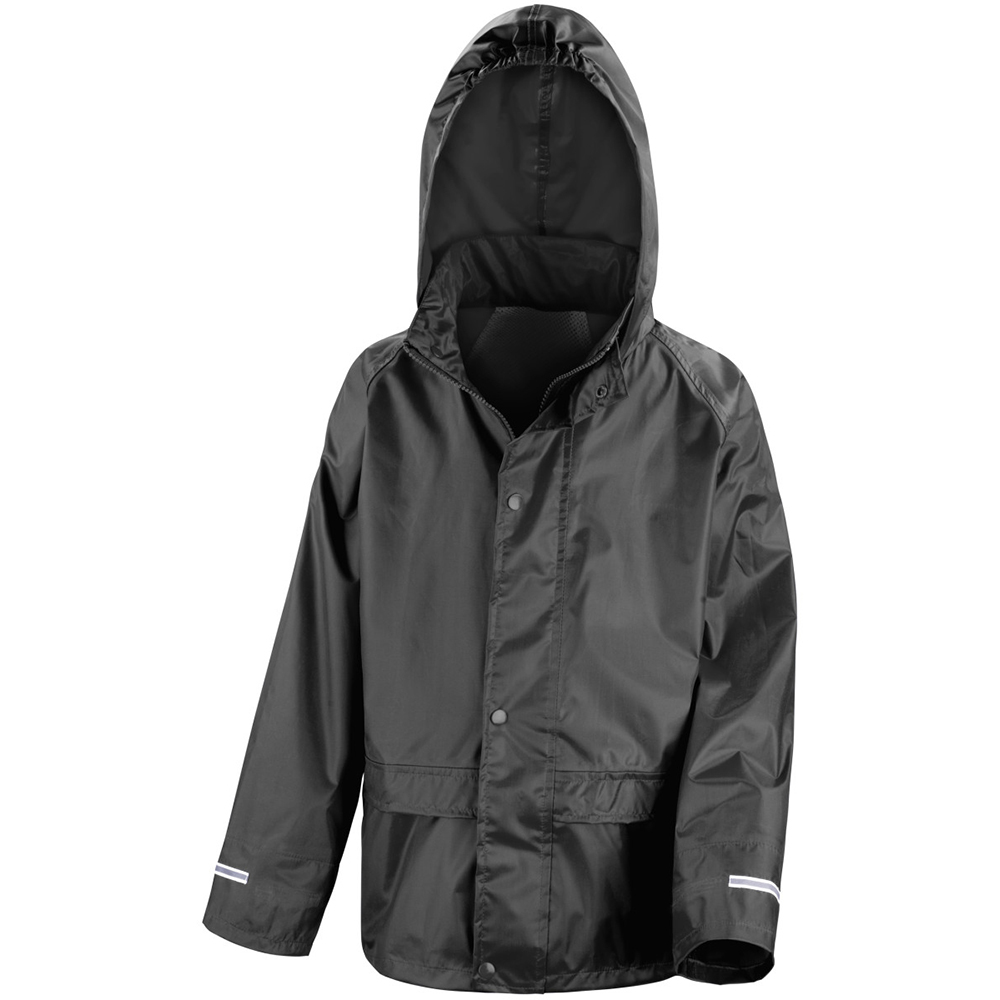 Result Core Childrens/Kids Junior Rain Suit Jacket And Pants Set (BC915) - Picture 8 of 14