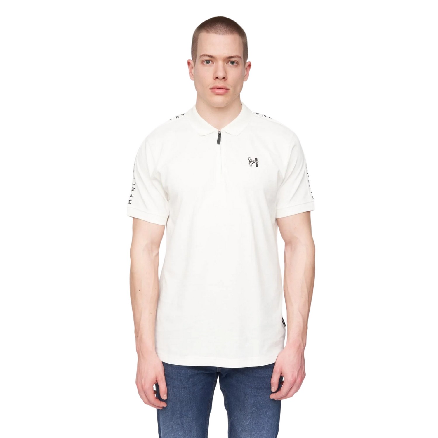 Henleys Mens Tapehen Polo Shirt BG1401 - Picture 4 of 6