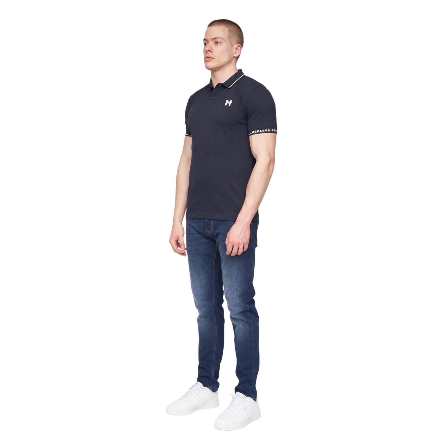 Henleys Mens Hentyme Polo Shirt BG1428 - Picture 6 of 6
