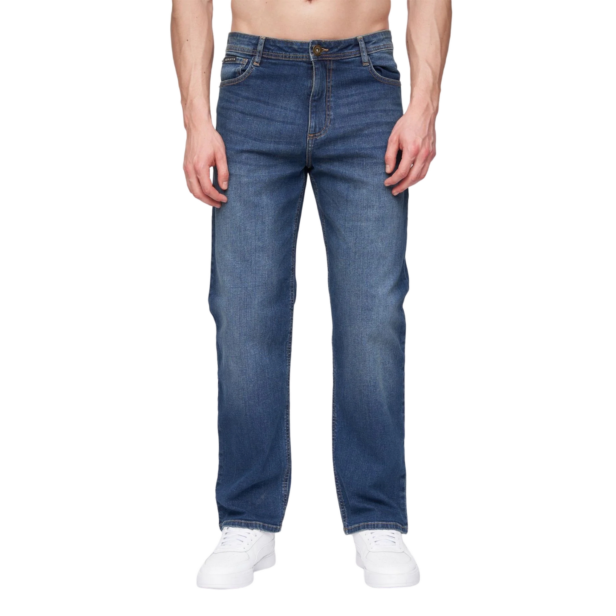 Henleys Mens Breeze Straight Jeans BG1538 - Picture 10 of 12
