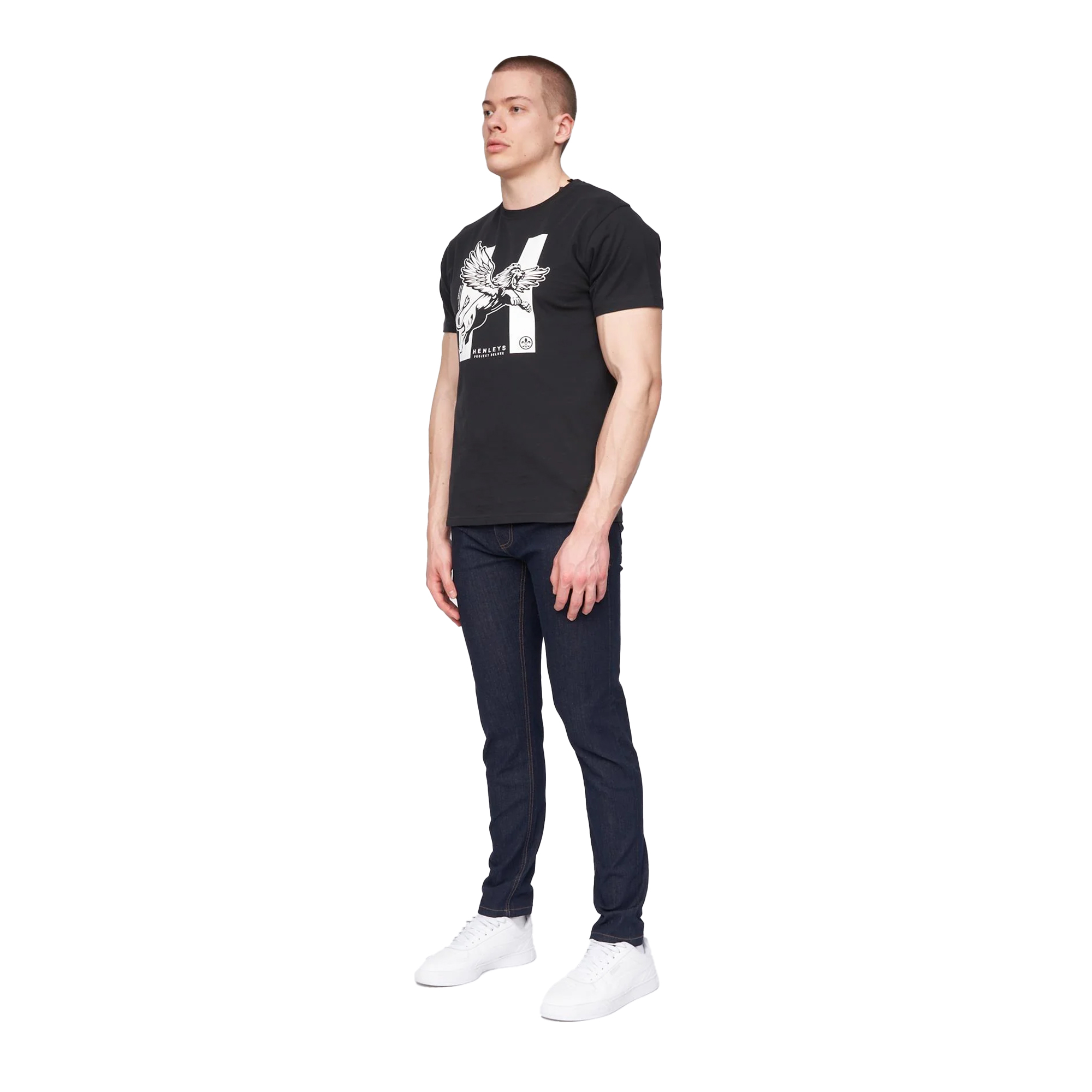 Henleys Mens Mayhen Slim Jeans BG1546 - Picture 13 of 16