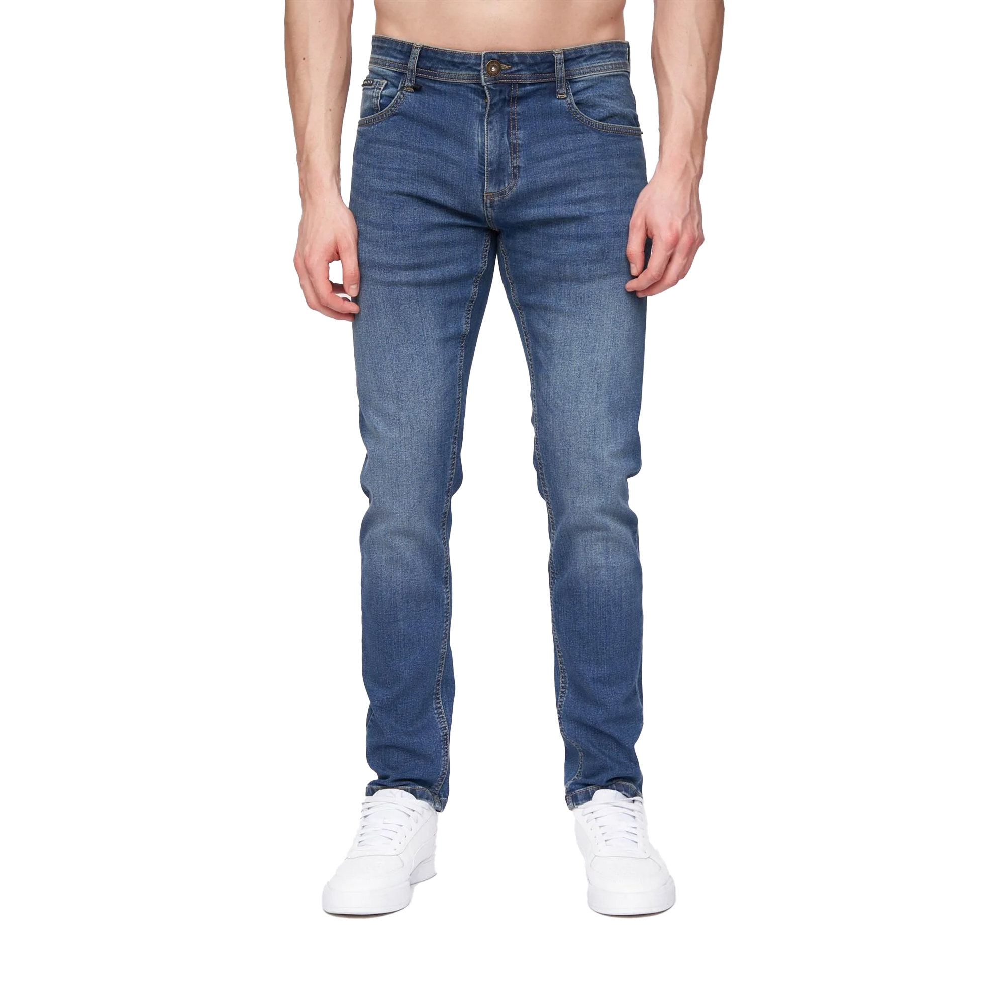 Henleys Mens Mayhen Slim Jeans BG1546 - Picture 14 of 16