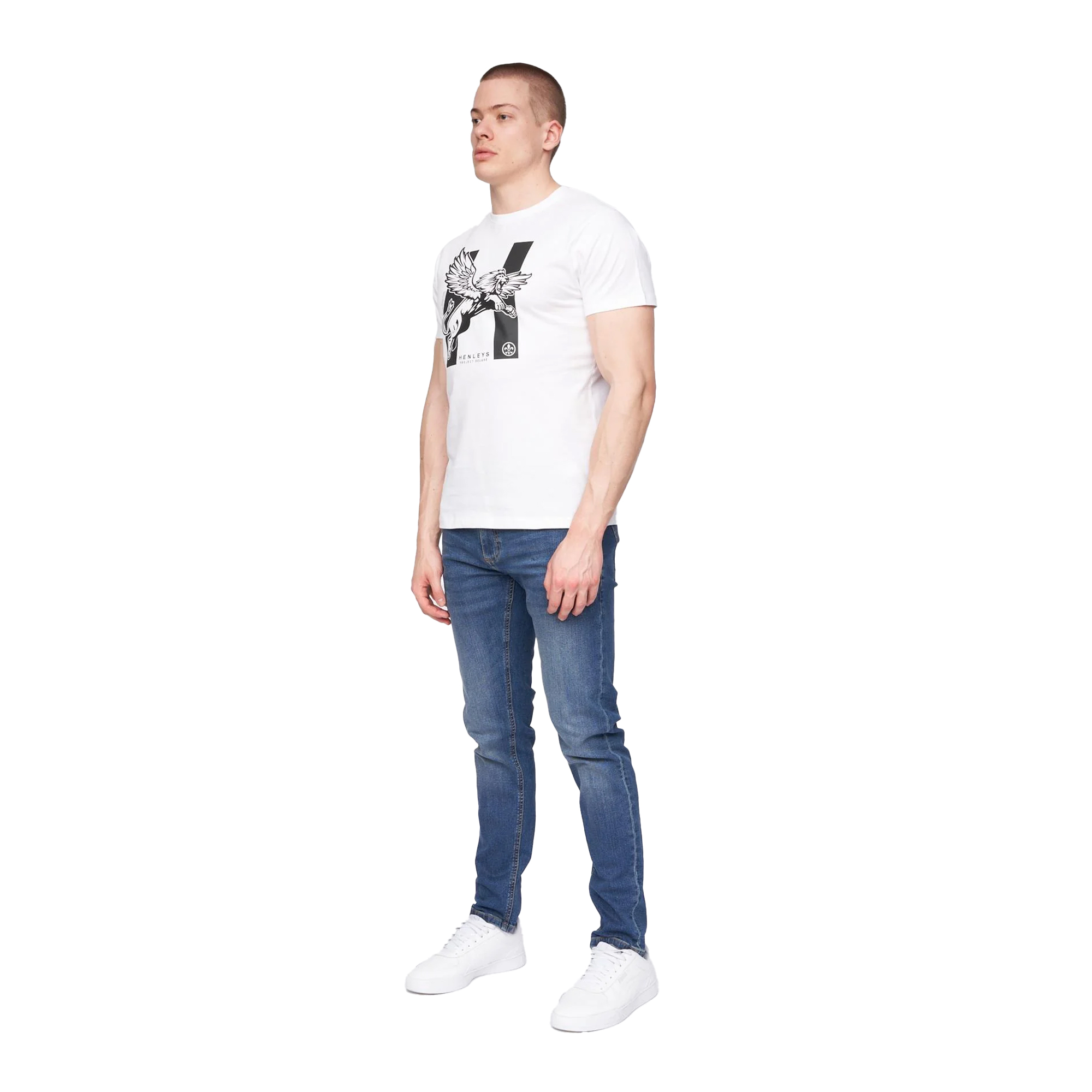 Henleys Mens Mayhen Slim Jeans BG1546 - Picture 16 of 16