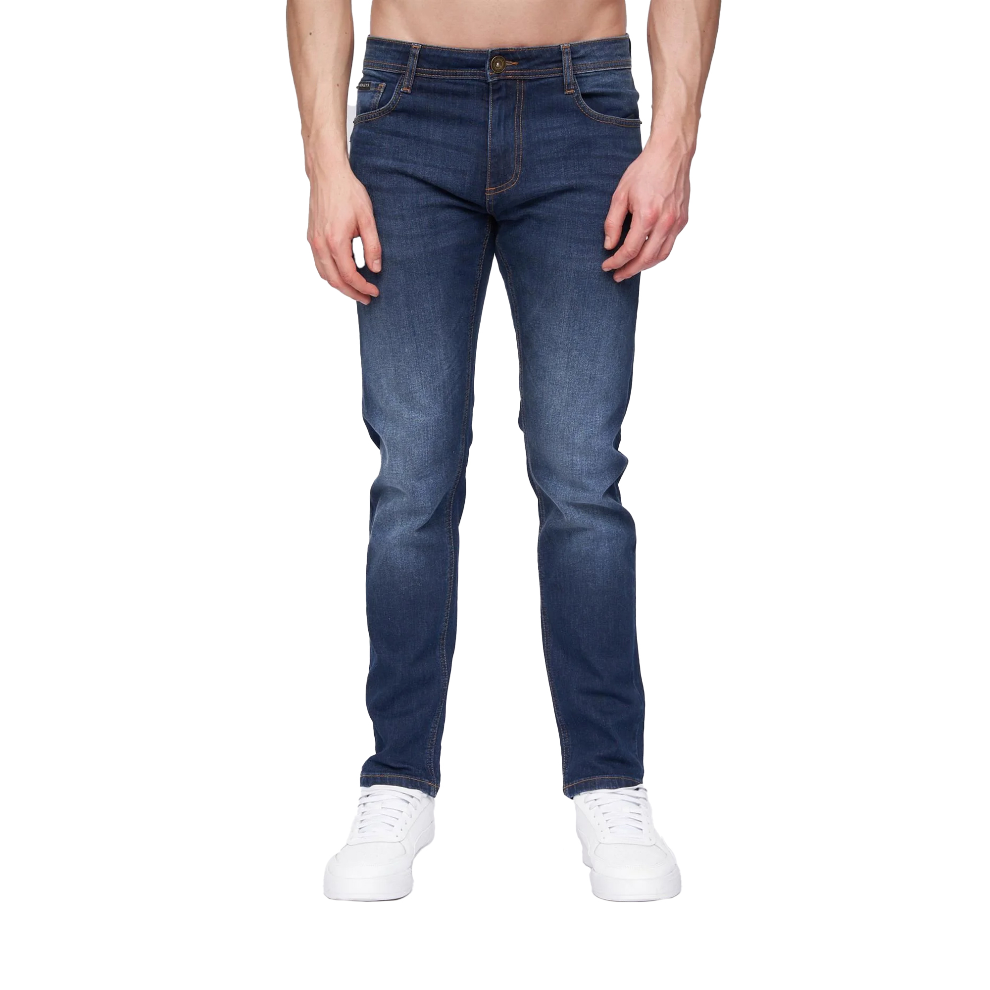 Henleys Mens Mayhen Slim Jeans BG1546 - Picture 7 of 16