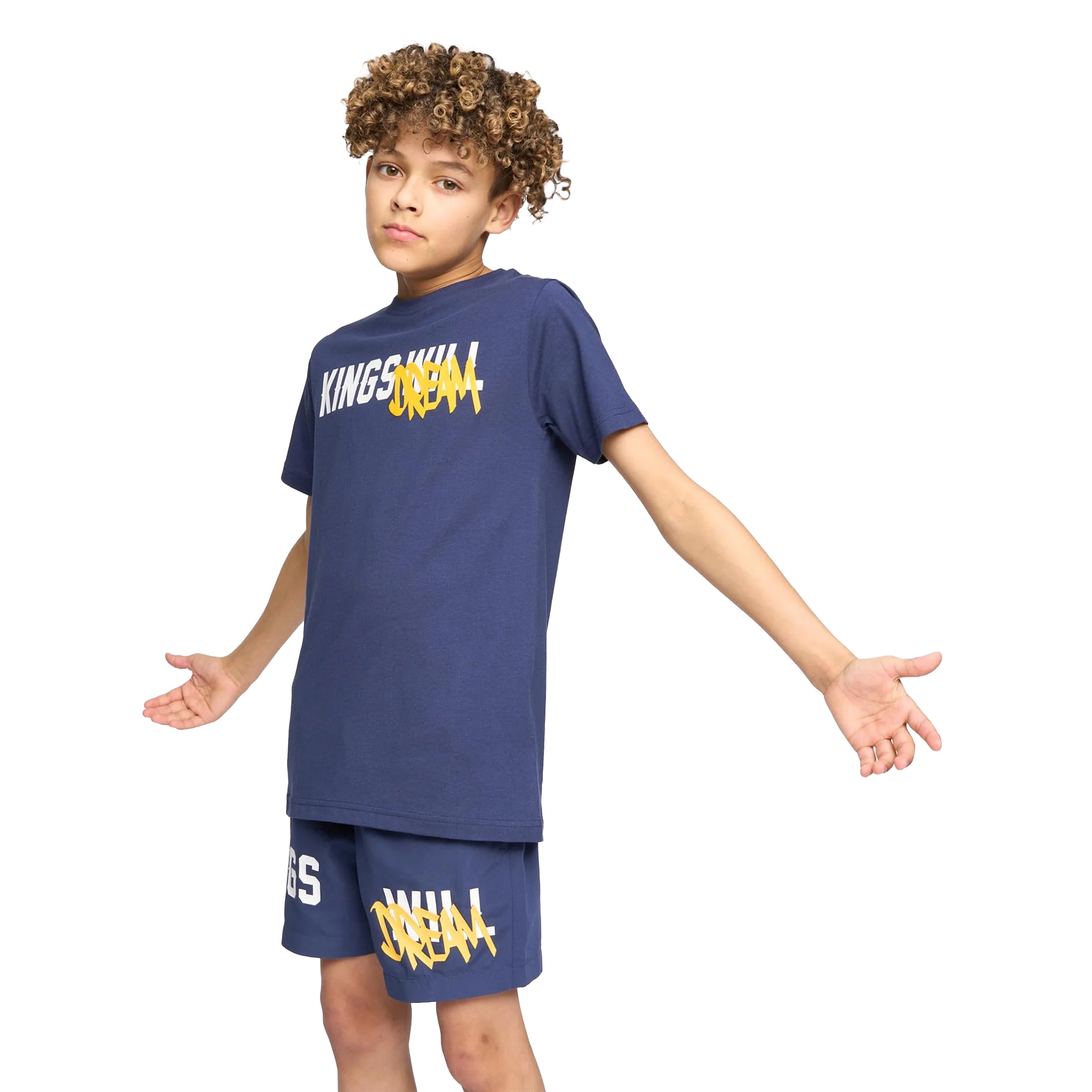 Kings Will Dream Boys Tagged Swim Shorts (BG1973) - Picture 9 of 9
