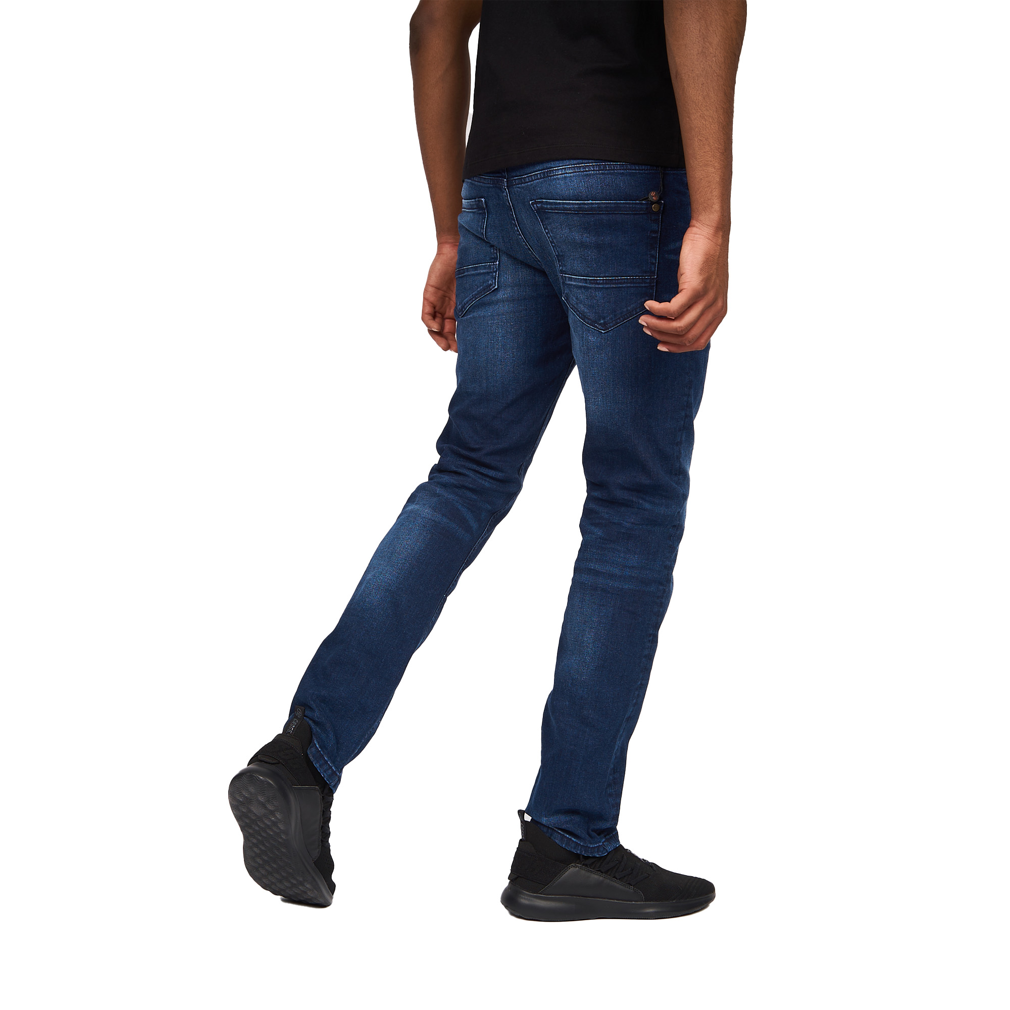 Crosshatch Mens Svelte Stretch Jeans (BG355) - Picture 16 of 33
