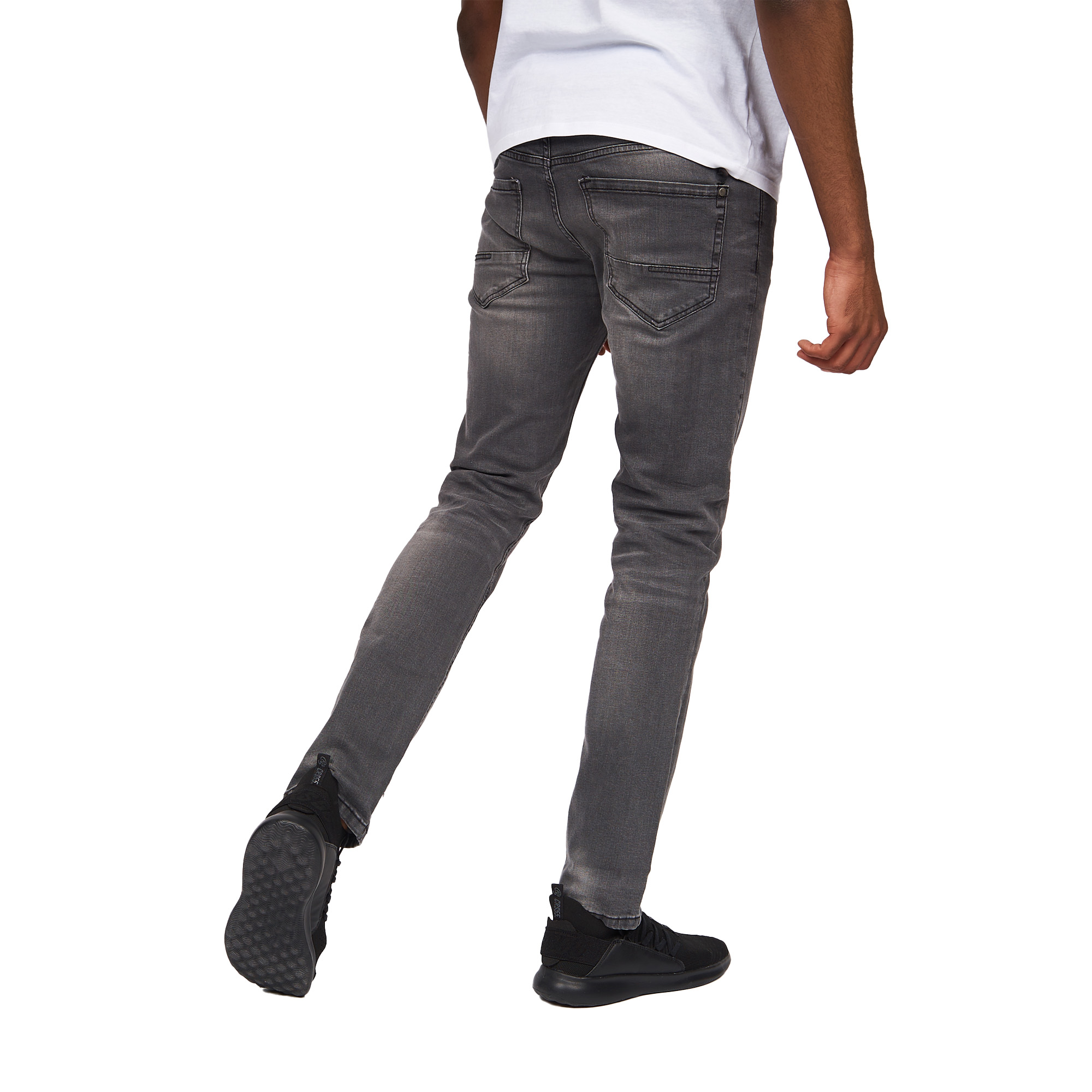 Crosshatch Mens Svelte Stretch Jeans (BG355) - Picture 21 of 33