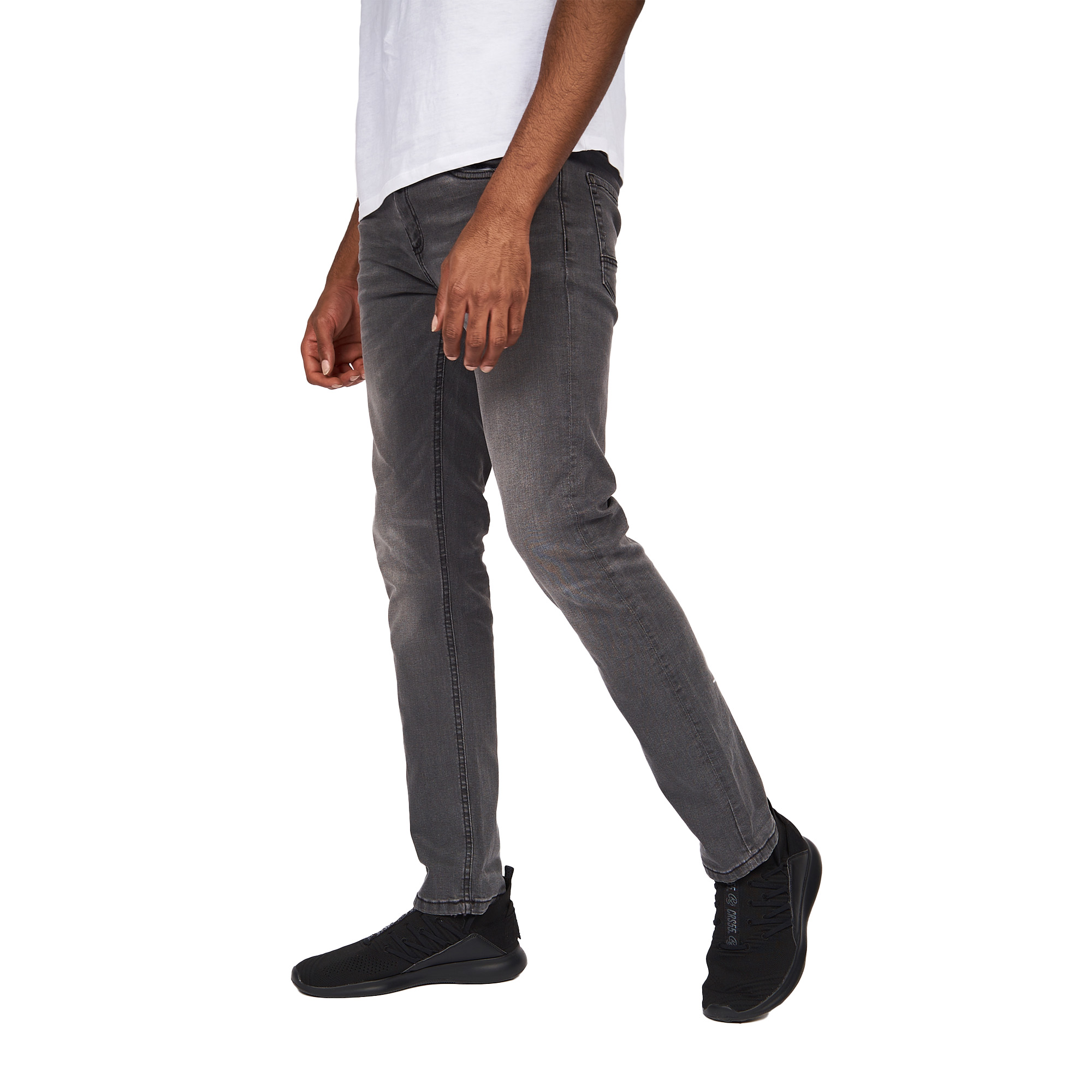 Crosshatch Mens Svelte Stretch Jeans (BG355) - Picture 23 of 33