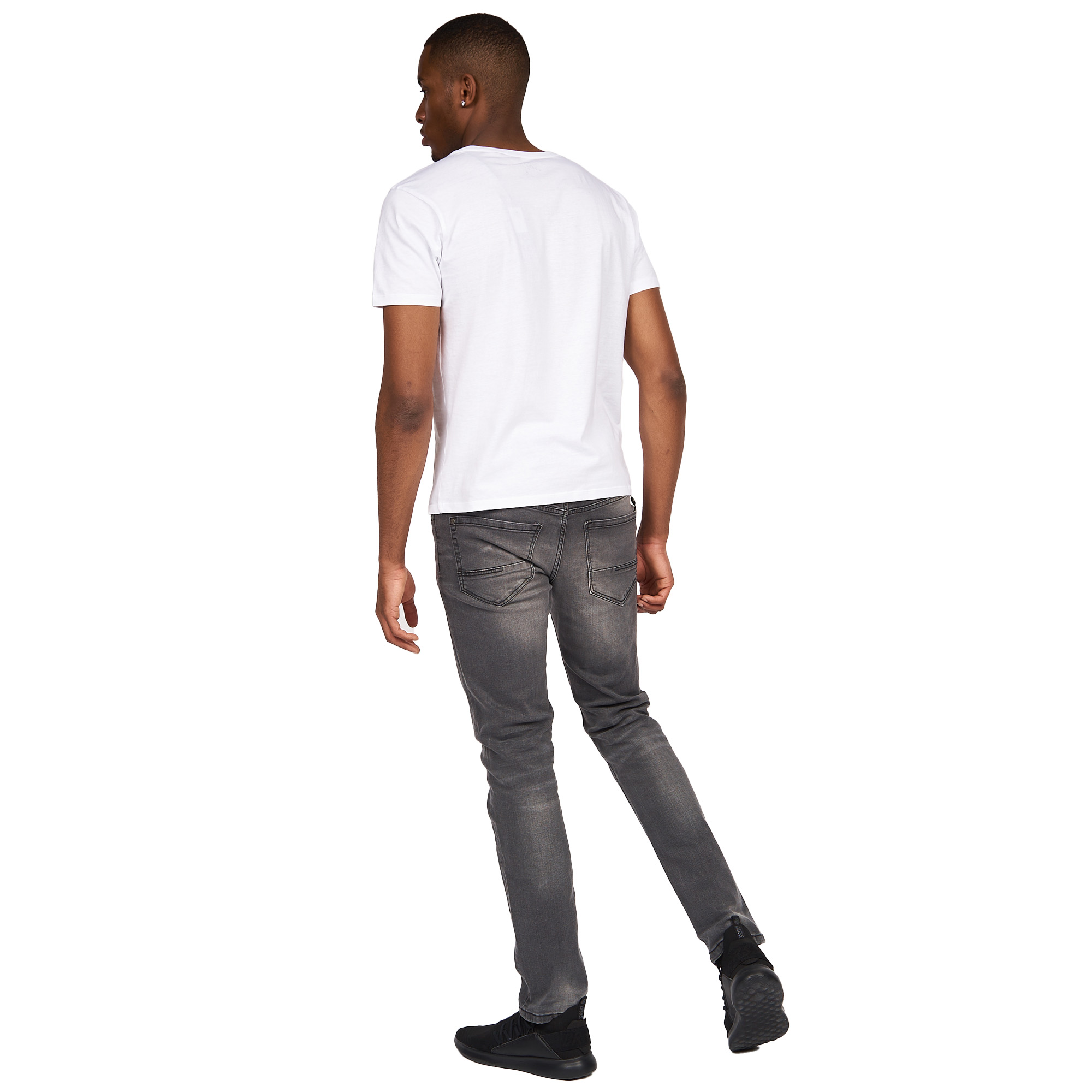 Crosshatch Mens Svelte Stretch Jeans (BG355) - Picture 24 of 33
