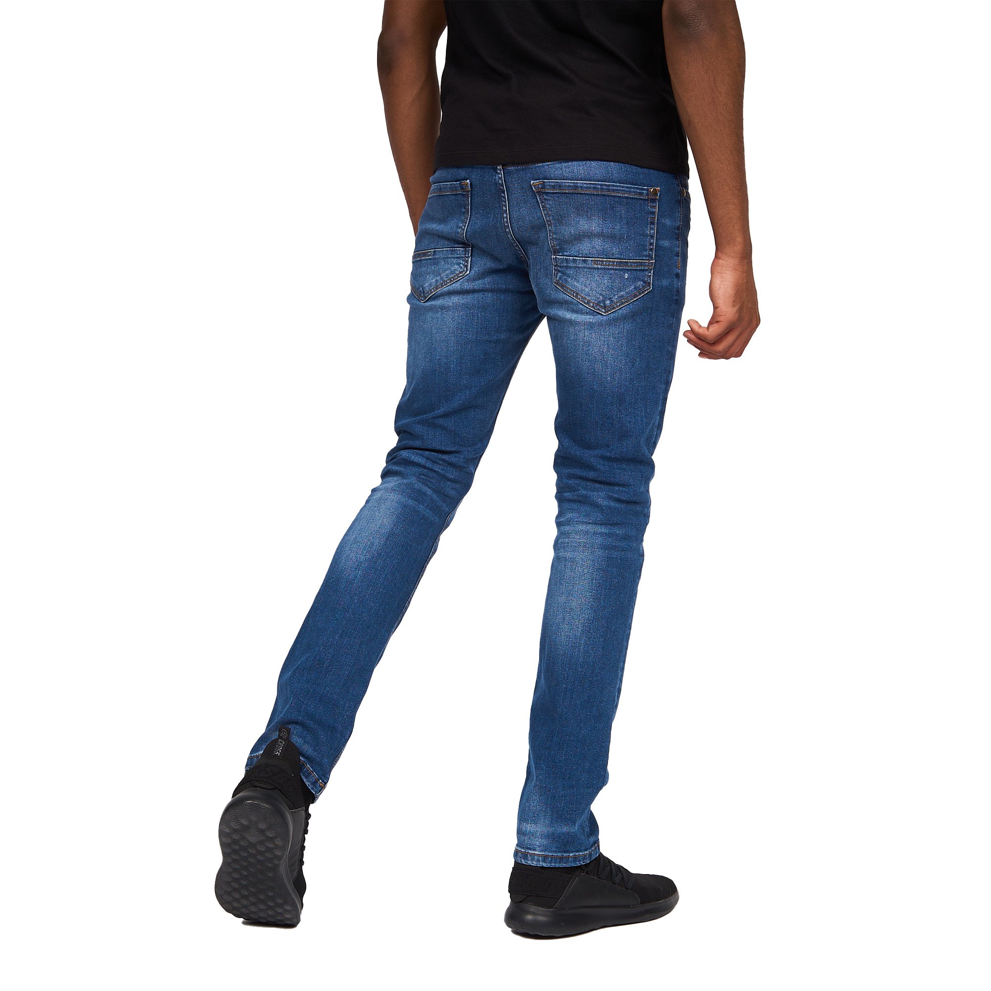 Crosshatch Mens Svelte Stretch Jeans (BG355) - Picture 26 of 33