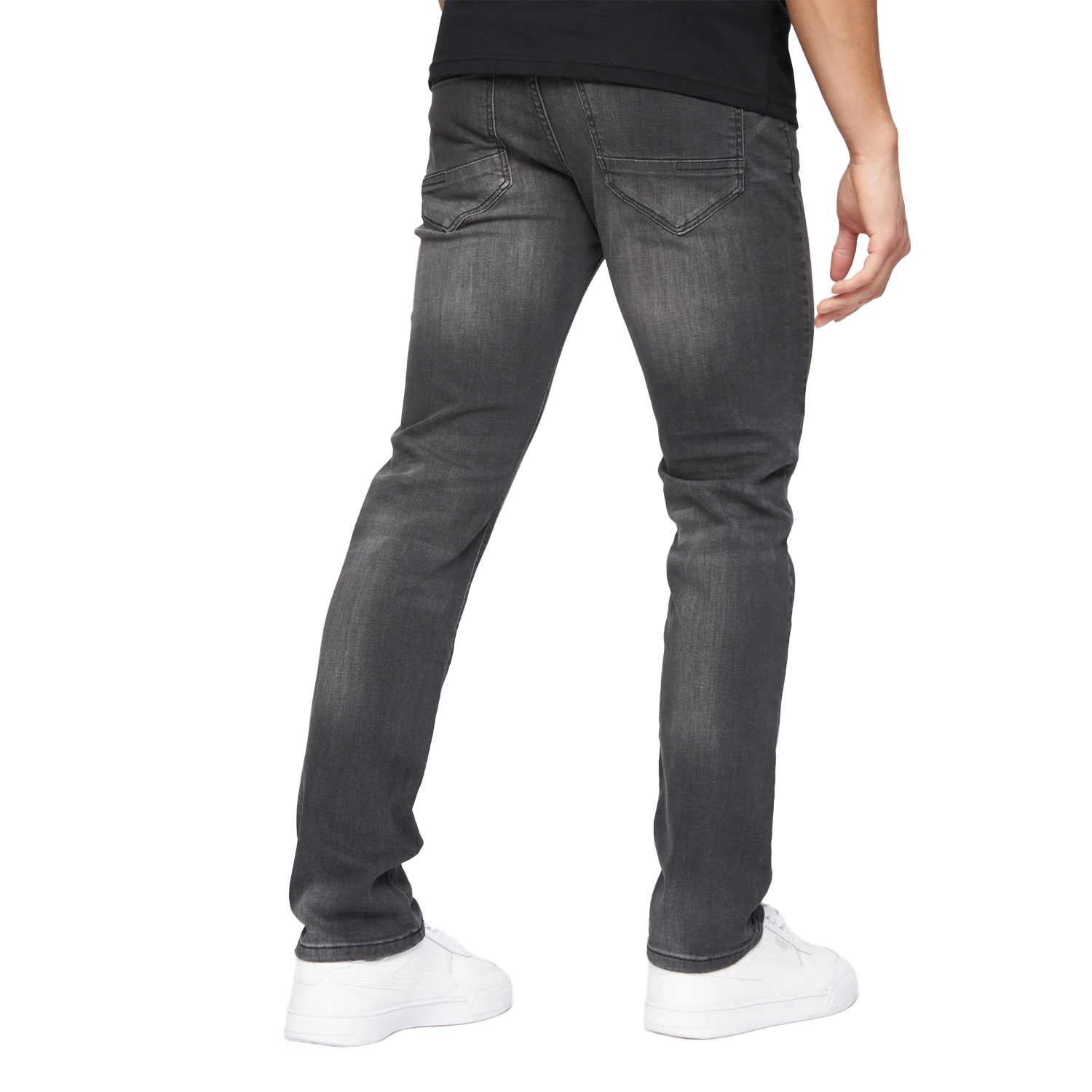 Crosshatch Mens Svelte Stretch Jeans (BG355) - Picture 32 of 33